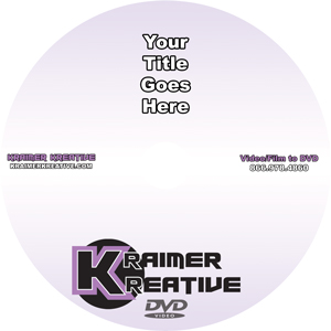 DVD label